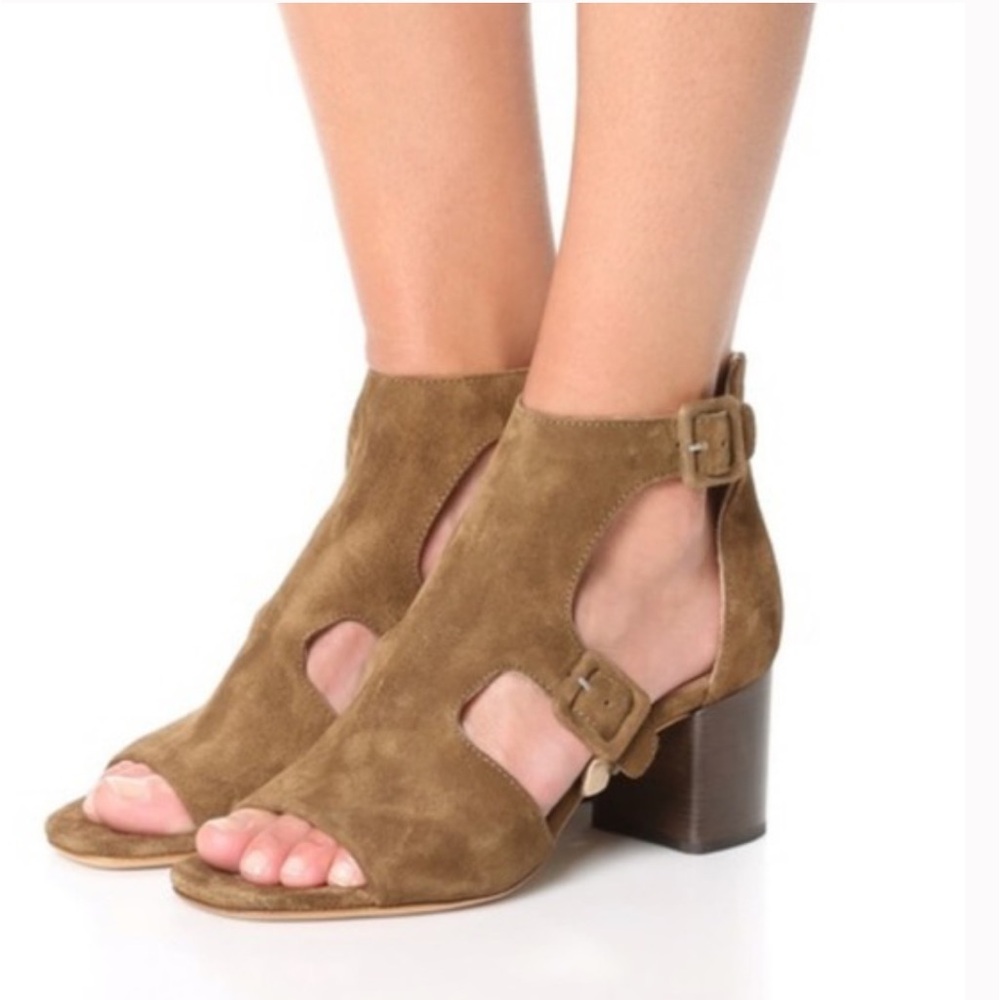 Rag & Bone Matteo Suede Double Buckle heels, 36
